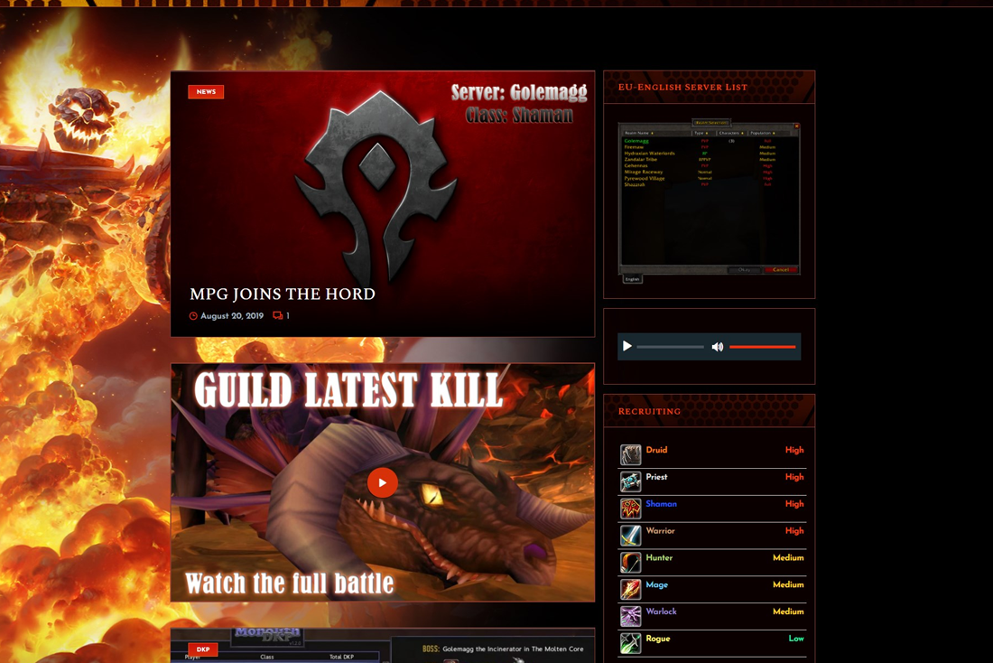 World of Warcraft Guild